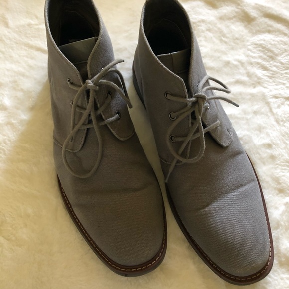 Guess Other - Men’s Guess grey canvas boots size 12